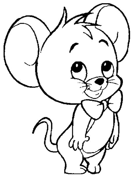 Mouse Coloring Sheet Printable